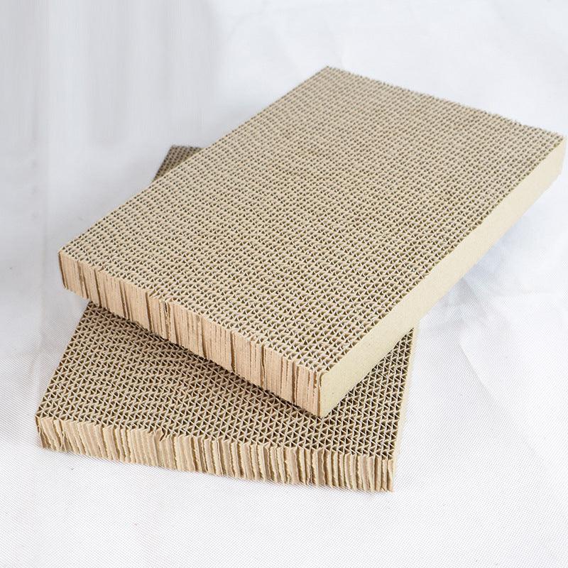 Foldable Corrugated Cat Scratcher Lounge - Perfect For Large Cats!-4
