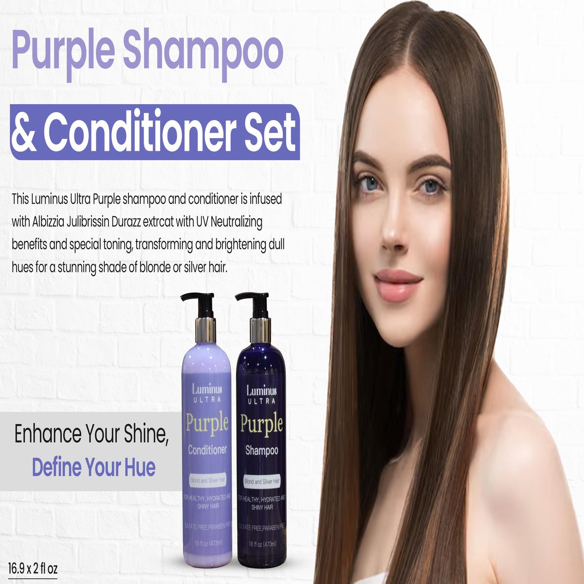 Purple Shampoo & Conditioner