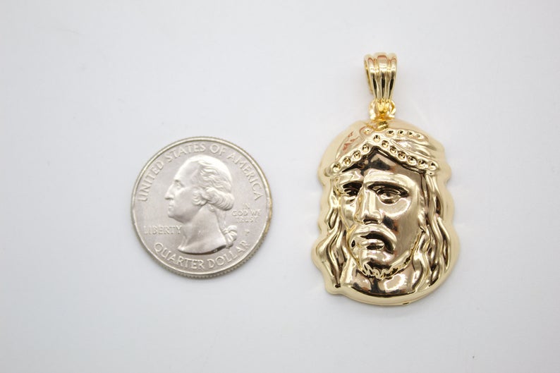 Jesus Head Pendant (A114)