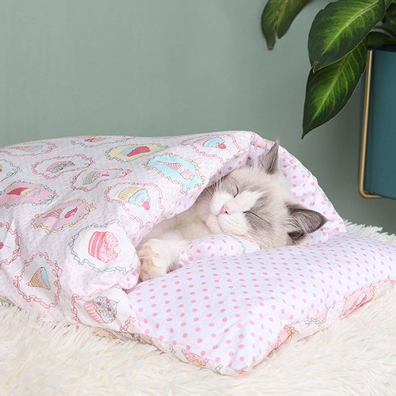 Cozy Cave Cat Bed