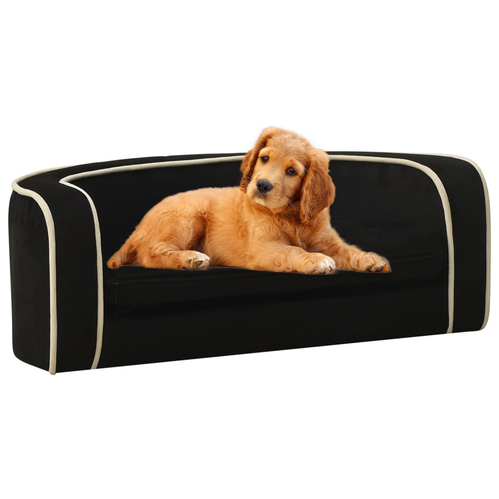 vidaXL Dog Bed Foldable Cat Sofa Dog Couch Pet Sofa Plush Washable Cushion