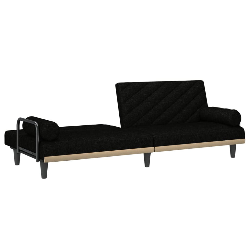 vidaXL Sleeper Sofa with Armrests Sofa Couch Recliner Chair Loveseat Fabric