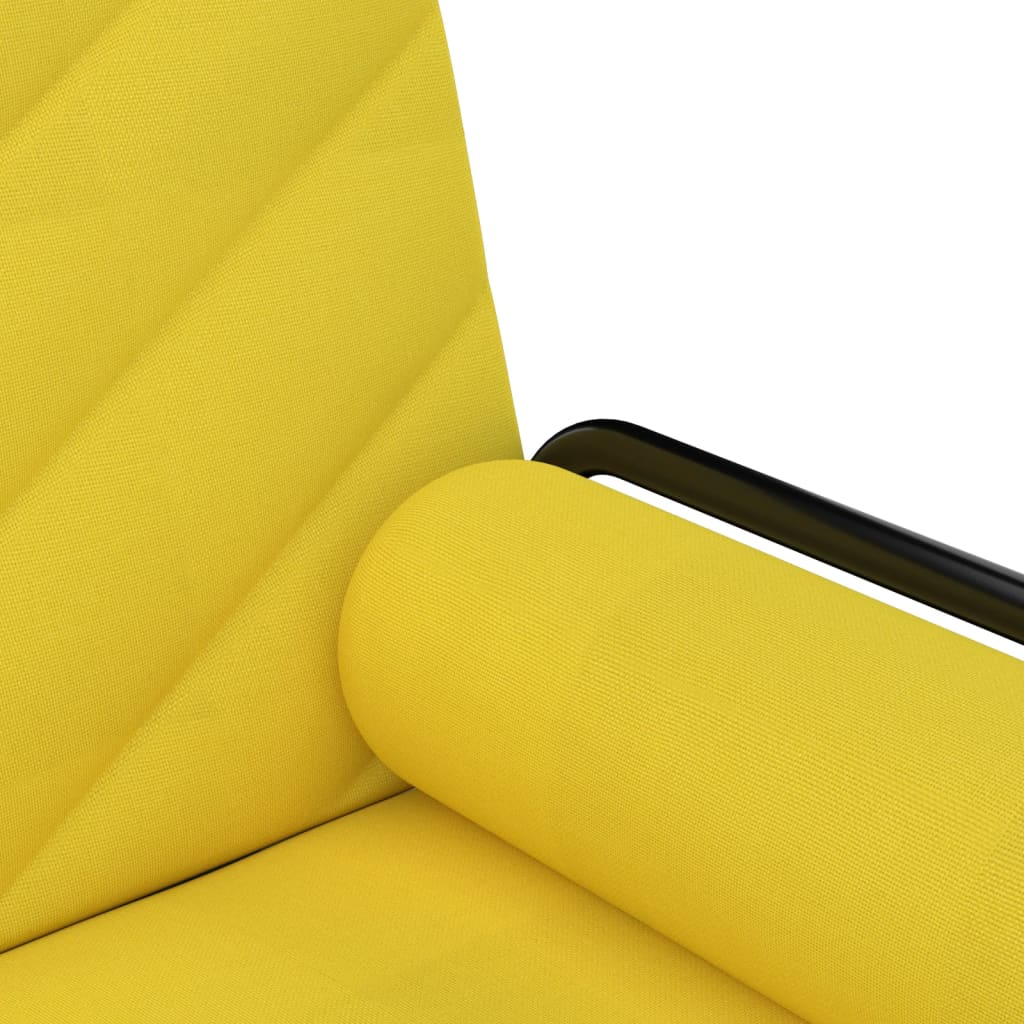 vidaXL Sleeper Sofa with Armrests Sofa Couch Recliner Chair Loveseat Fabric