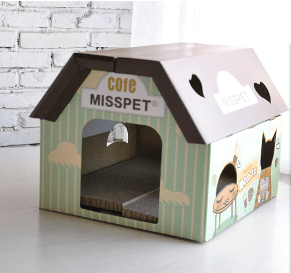 Izakaya Coffee House Cat Scratch Board Cat Litter Cat Toy Corrugated Paper Cat House Sharpener
🌟 The Cozy Cat Haven: Corrugated Paper Cat House And Scratcher 🐾