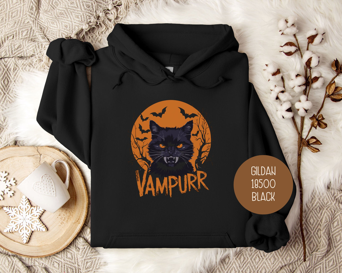 Vampurr Halloween Hoodie