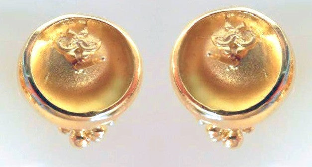 Bowl of Overflowing Diamonds-Earrings-18K and Sterling mix-4