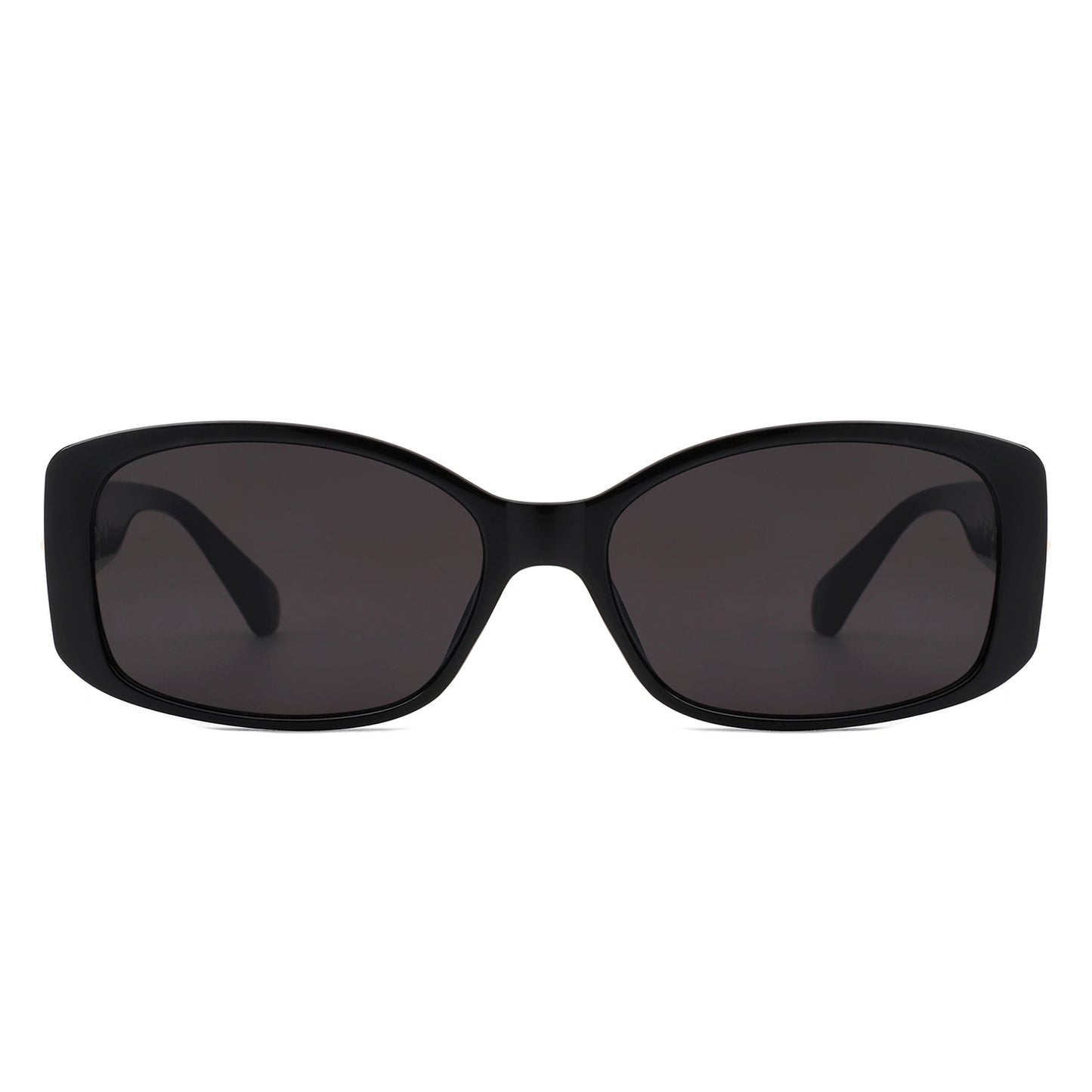 Fantasie - Rectangular Narrow Retro Tinted Fashion Square Sunglasses