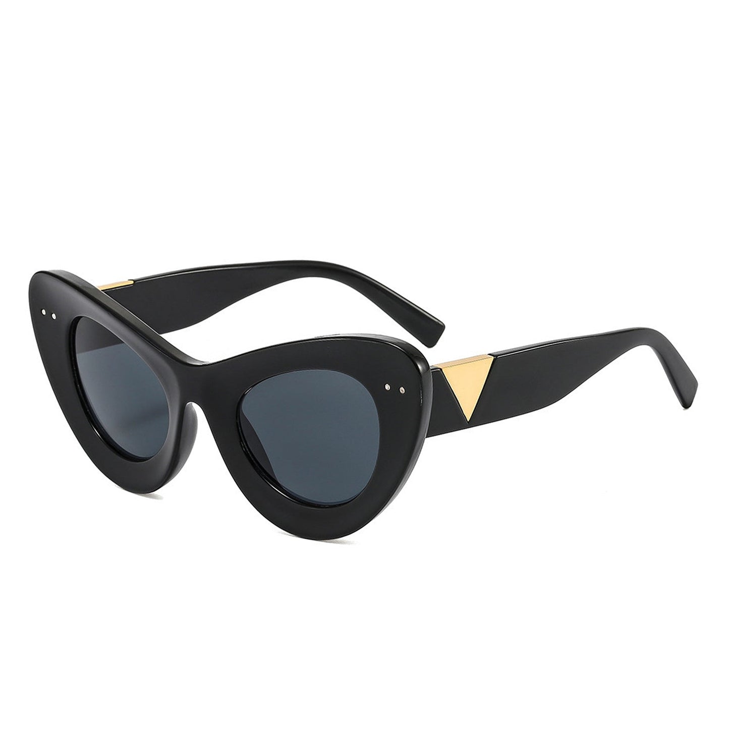 Luminara - Retro Round Eye Women Fashion Sunglasses