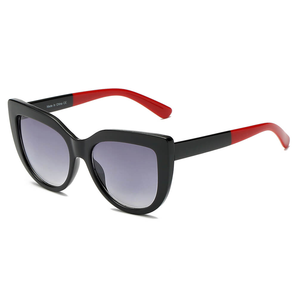 HELSINKI | Women Round Eye Oversized Fashion Sunglasses