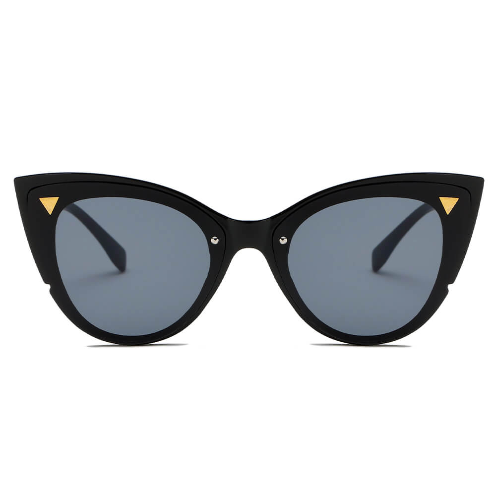 GRENOBLE | Women Retro Fashion Round Eye Sunglasses