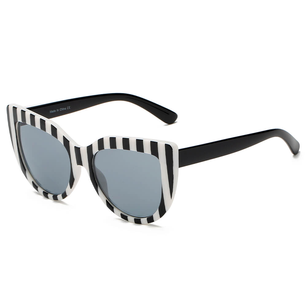 HELSINKI | Women Round Eye Oversized Fashion Sunglasses
