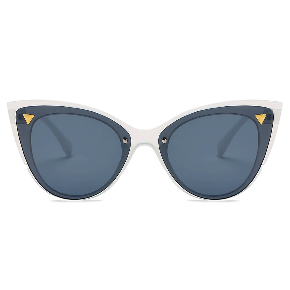 GRENOBLE | Women Retro Fashion Round Eye Sunglasses