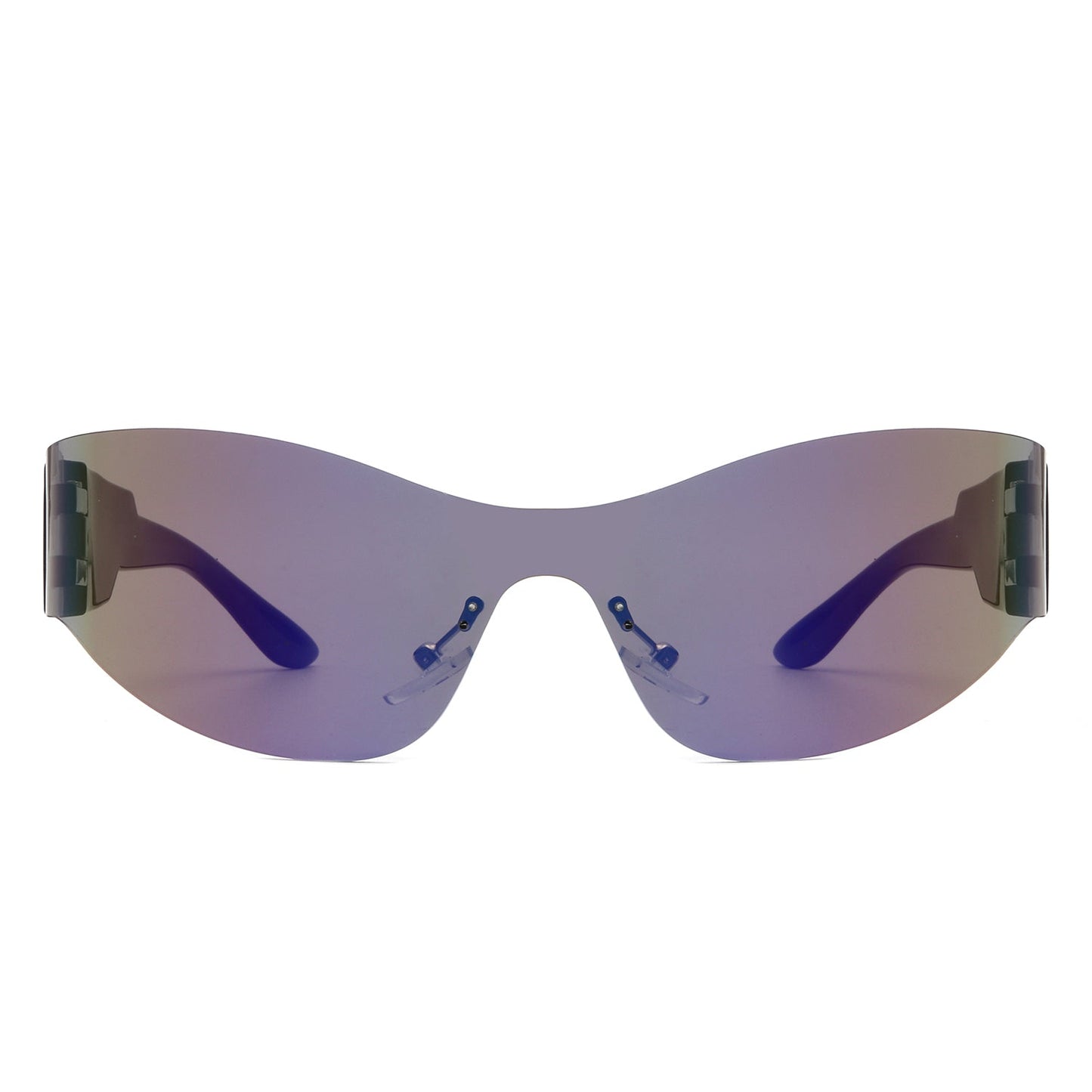 Galadriel - Futuristic Mirrored Cyberpunk Sport Sunglasses