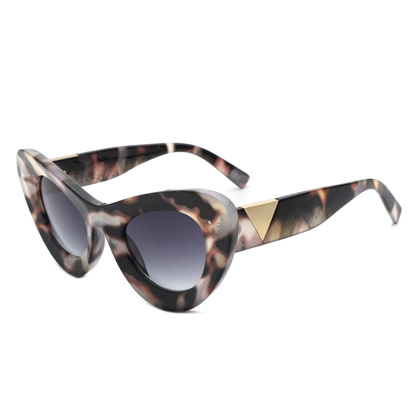 Luminara - Retro Round Eye Women Fashion Sunglasses