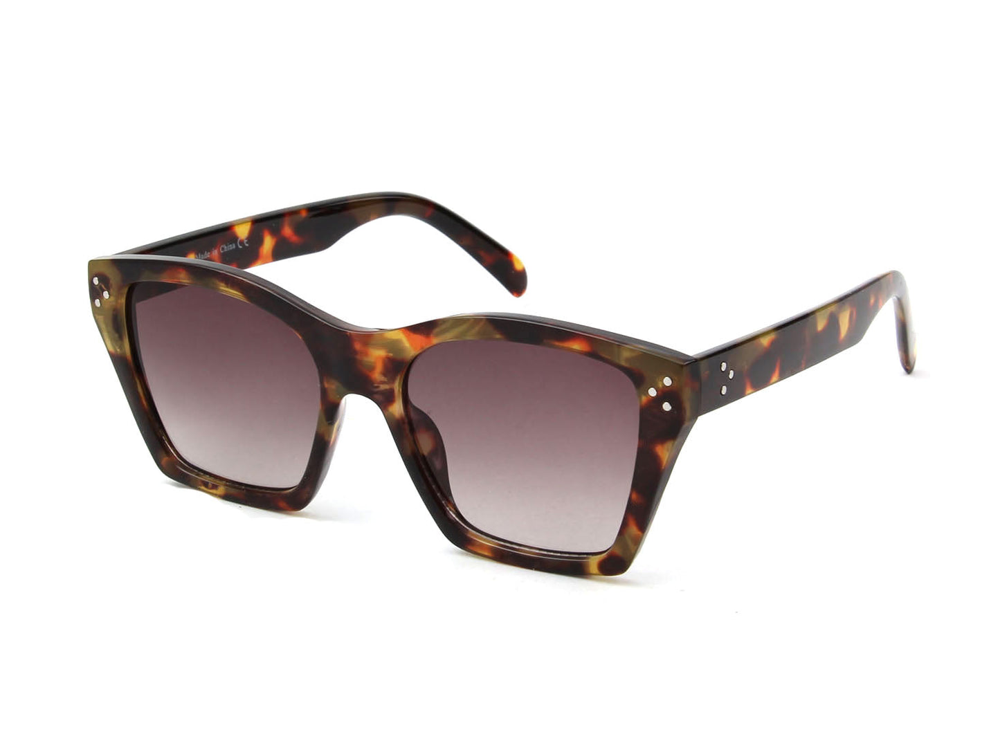 Demopolis | Women Square Retro Eye Fashion Sunglasses