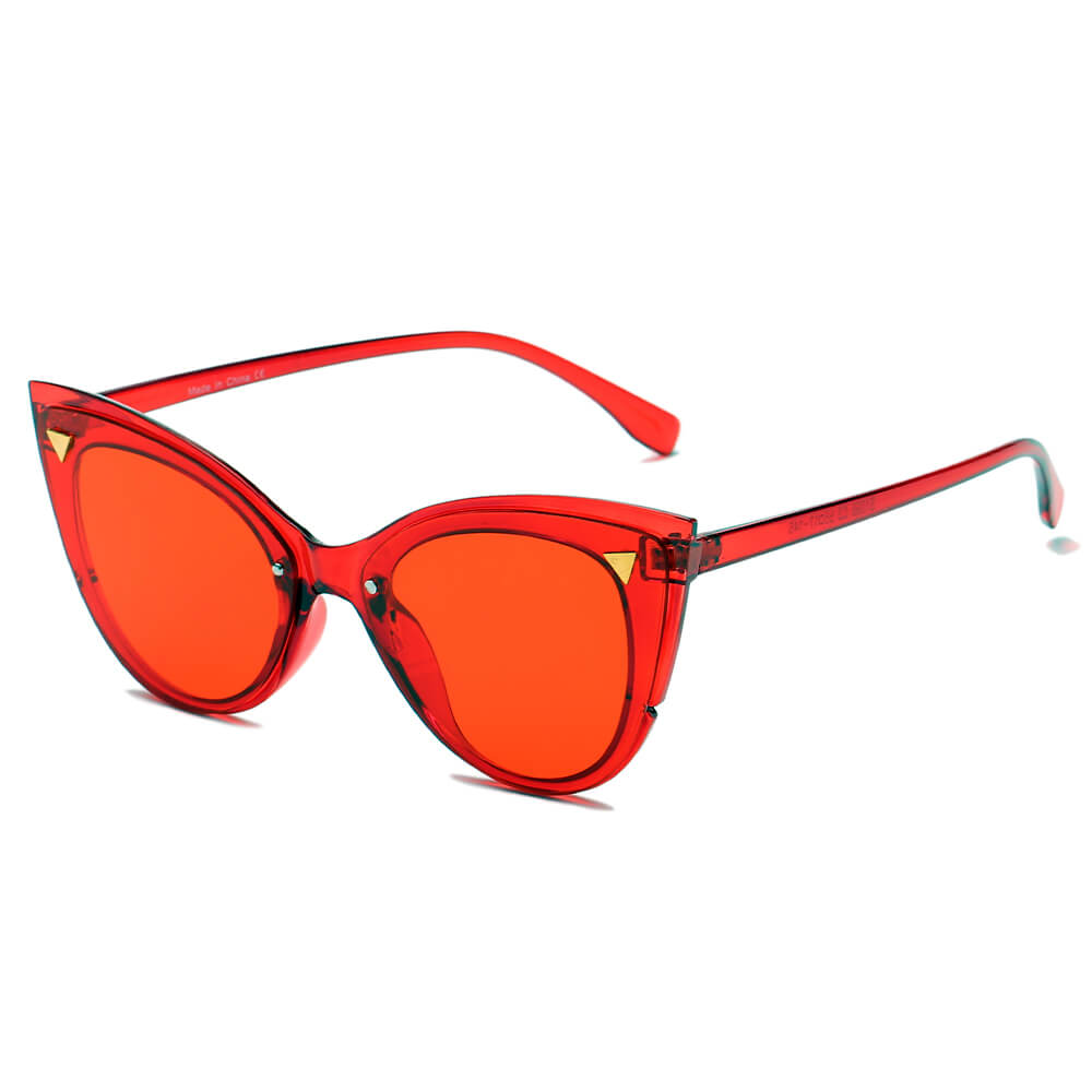 GRENOBLE | Women Retro Fashion Round Eye Sunglasses