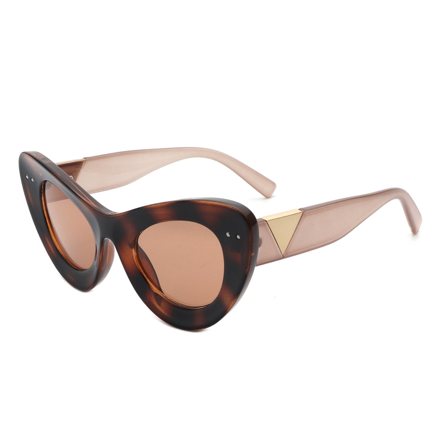 Luminara - Retro Round Eye Women Fashion Sunglasses