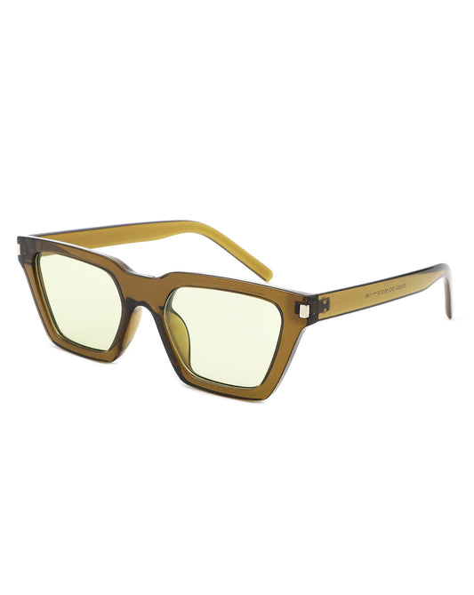Elaria - Chic Square Cat Eye Sunglasses for Women-0