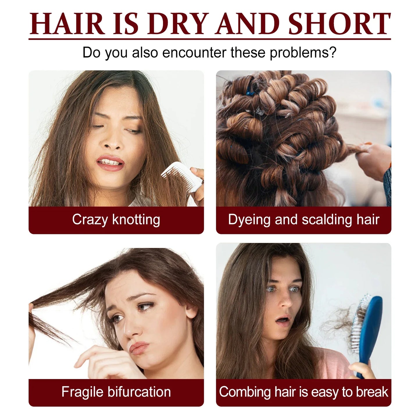 EELHOE Fluffy Hair Repair Conditioner