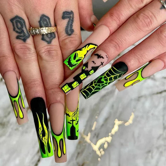 Halloween Press-On Nails