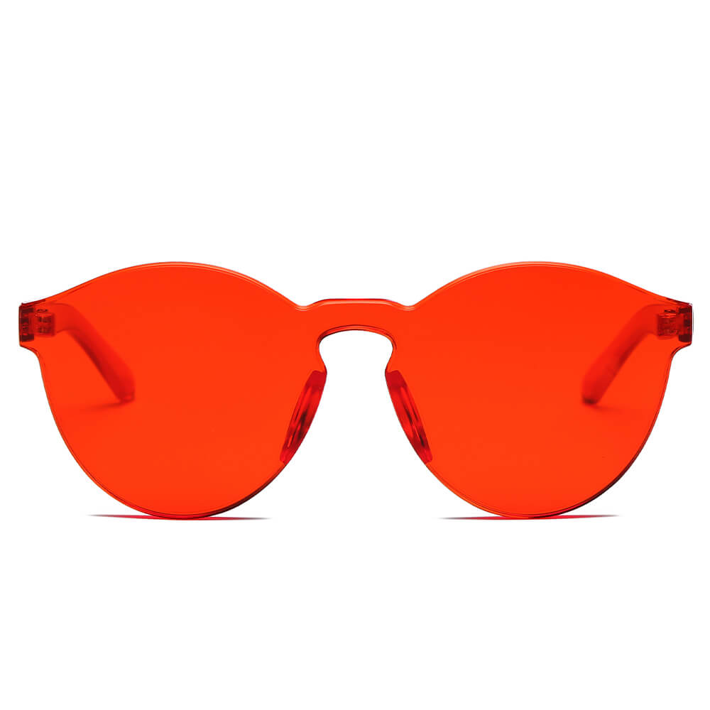 FARGO | Hipster Translucent Unisex Monochromatic Candy Colorful Lenses Sunglasses