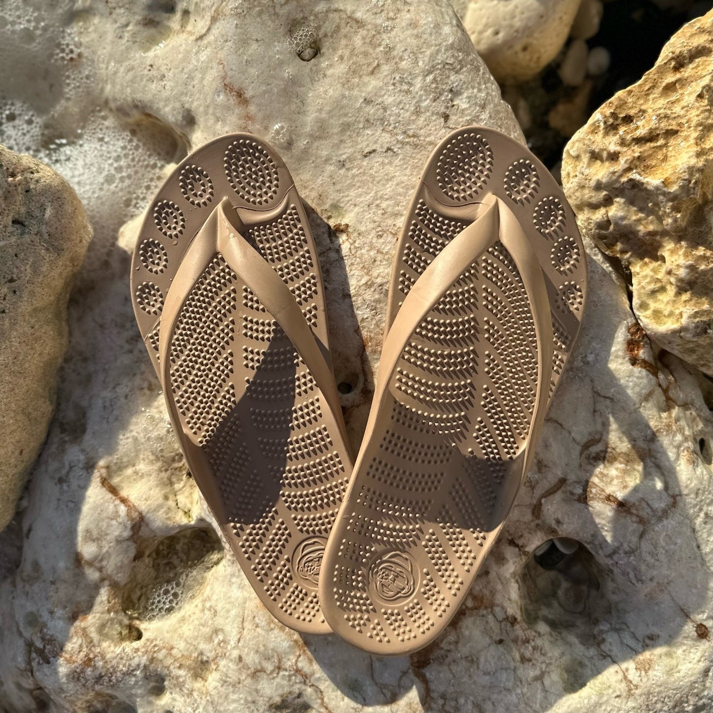 Beach Nude Flip-Flops + Dry