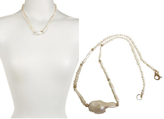 Icicle Pearl Earrings-6