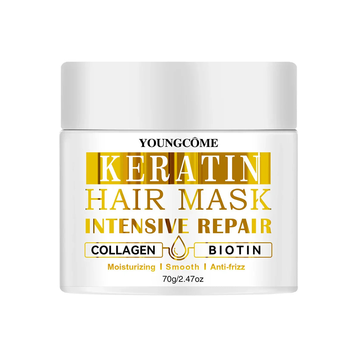 Keratin Deep Repair Hair Mask Conditioner Treatment