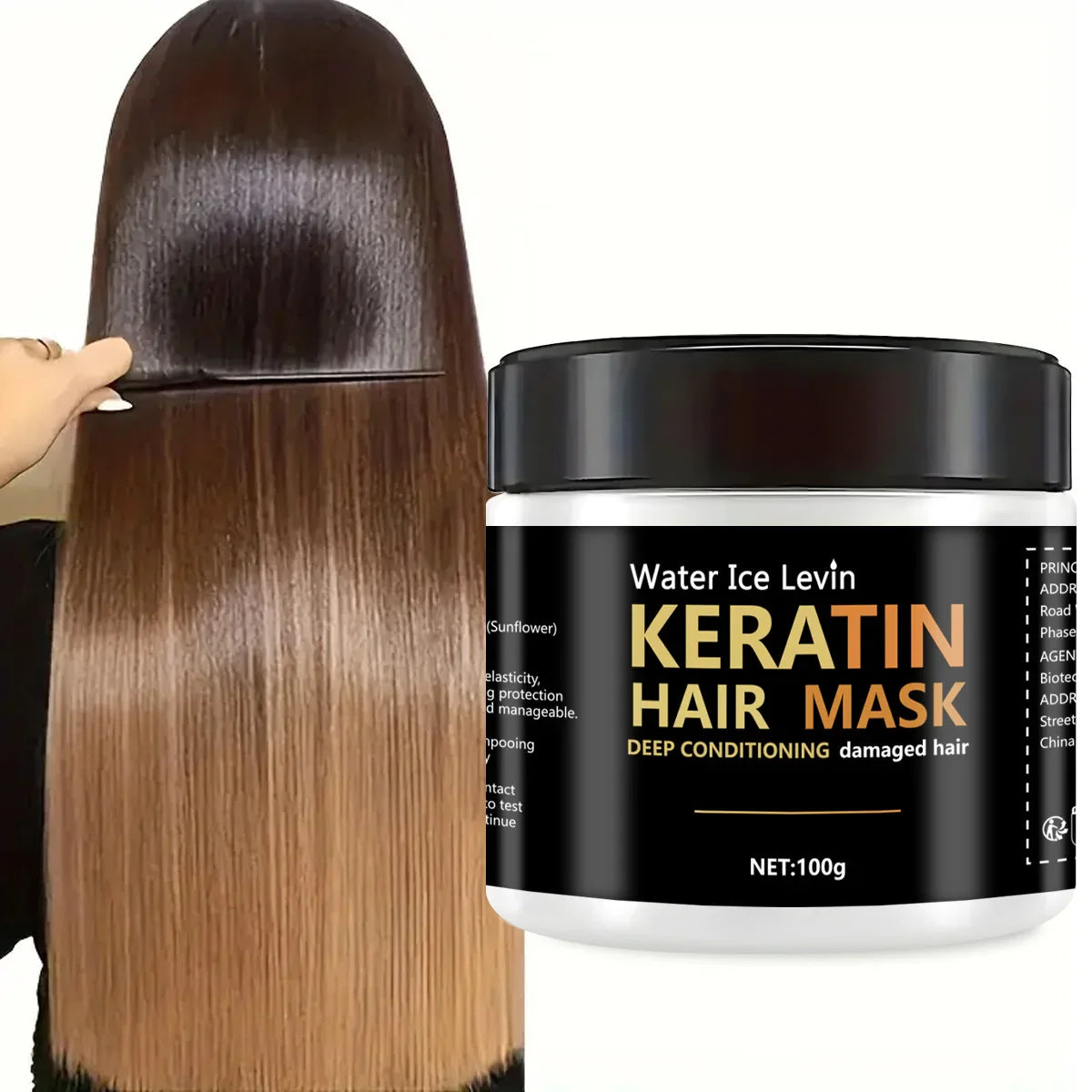 Keratin Hair Mask Dual Oil Control Conditioner