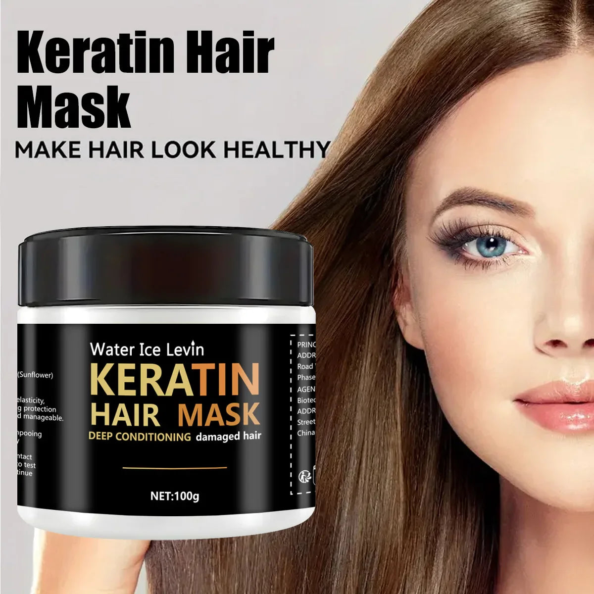 Keratin Hair Mask Dual Oil Control Conditioner