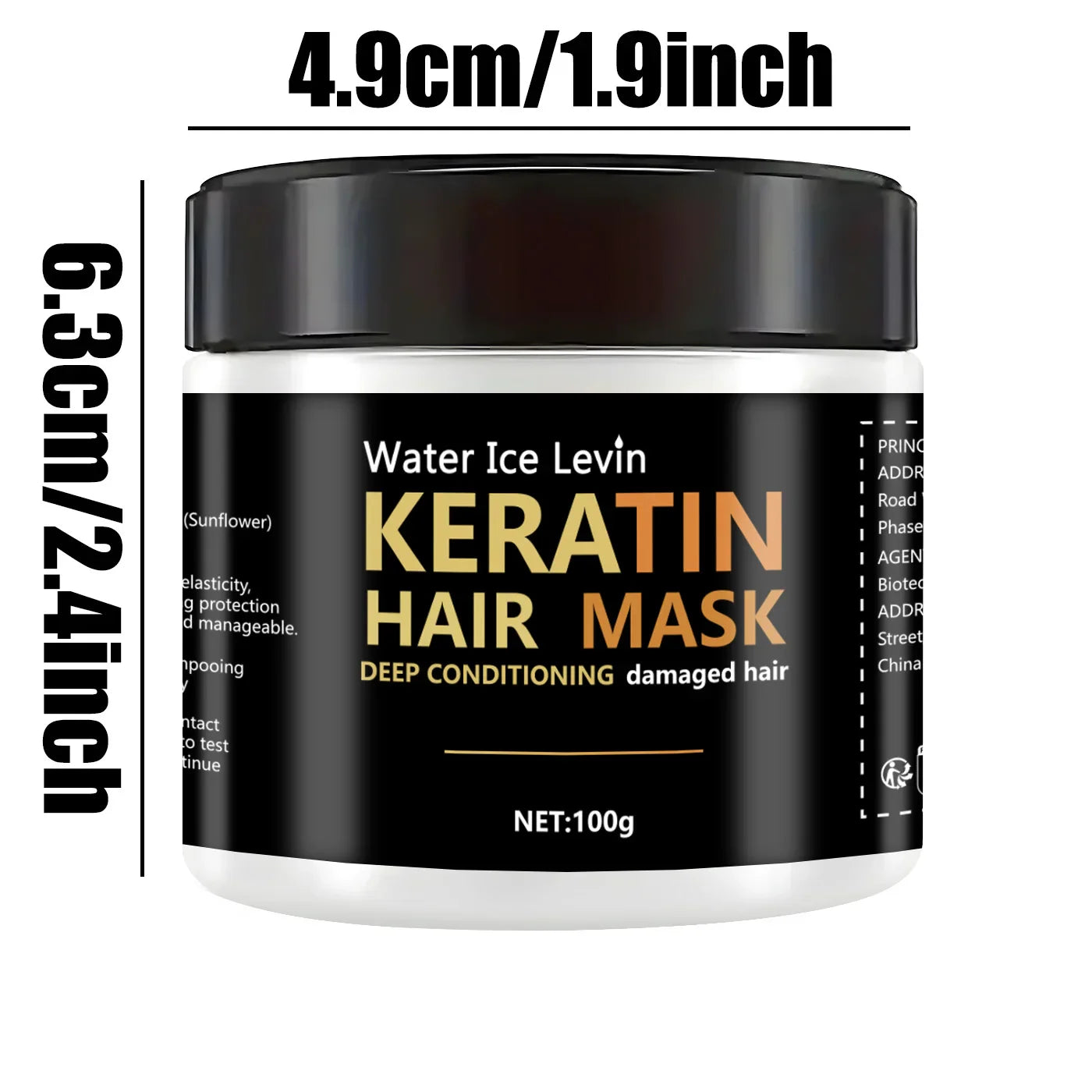 Keratin Hair Mask Dual Oil Control Conditioner