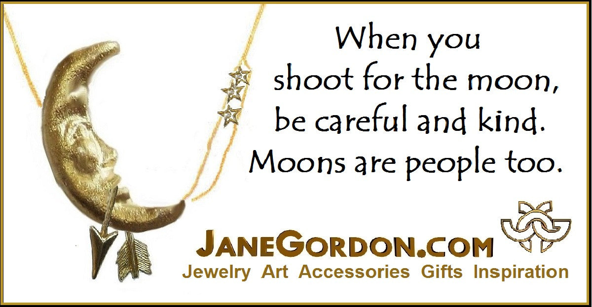 Sun/Moon Face Cufflinks- Someone to Watch Over Me- Sterling Silver with Diamond Eyes-4