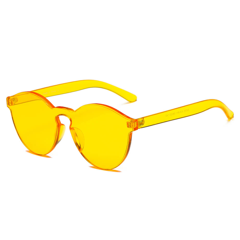 FARGO | Hipster Translucent Unisex Monochromatic Candy Colorful Lenses Sunglasses