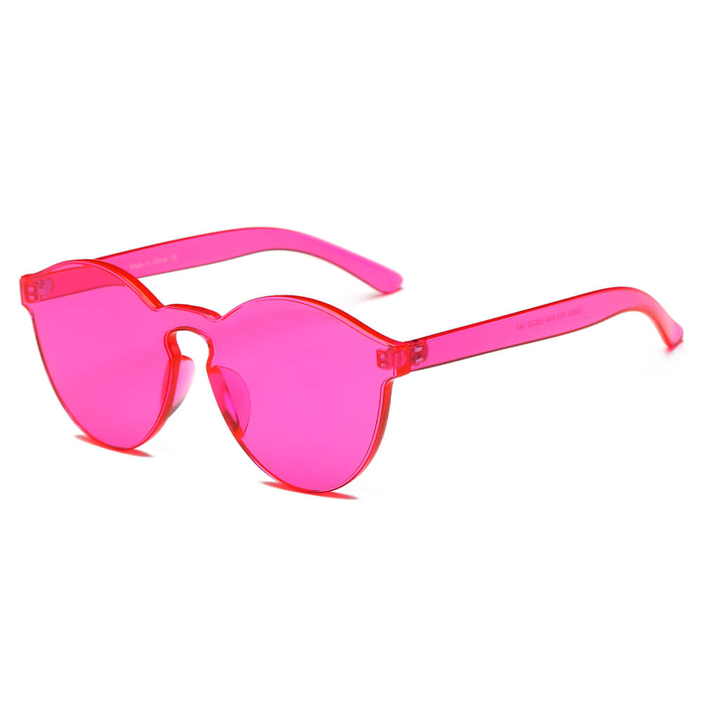FARGO | Hipster Translucent Unisex Monochromatic Candy Colorful Lenses Sunglasses