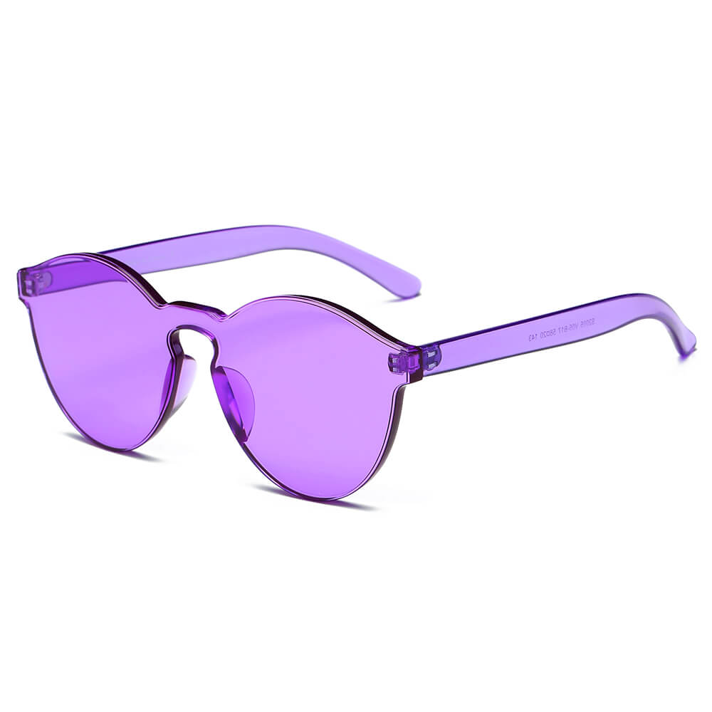 FARGO | Hipster Translucent Unisex Monochromatic Candy Colorful Lenses Sunglasses