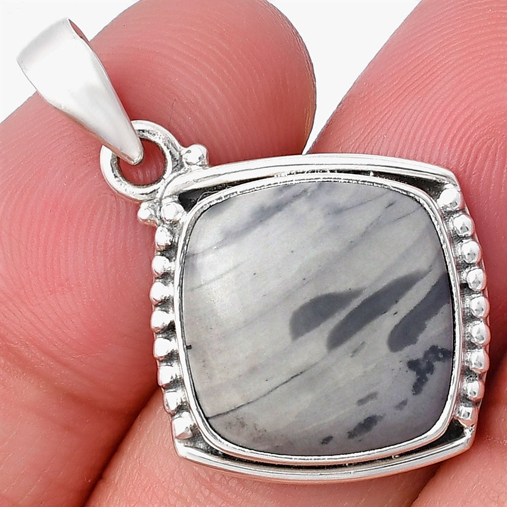 Natural Picasso Jasper Pendant P-1326 SDP141712