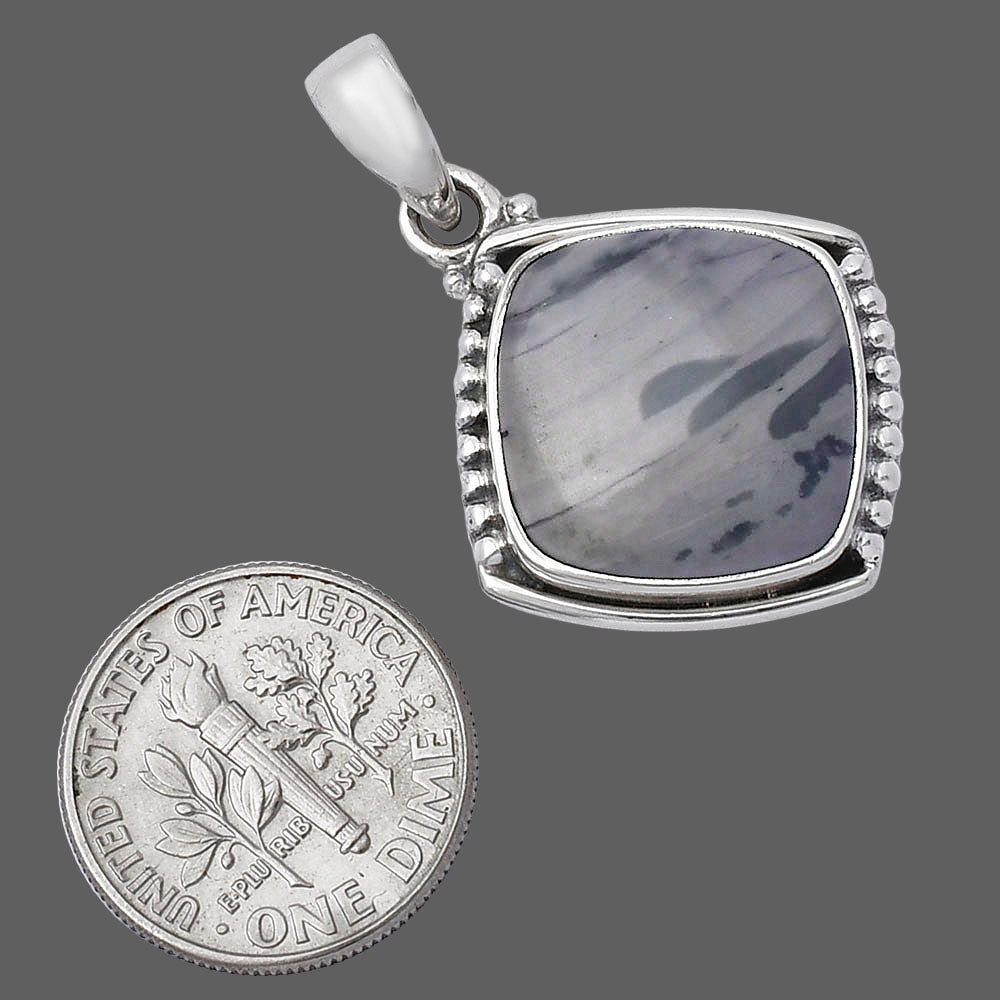 Natural Picasso Jasper Pendant P-1326 SDP141712