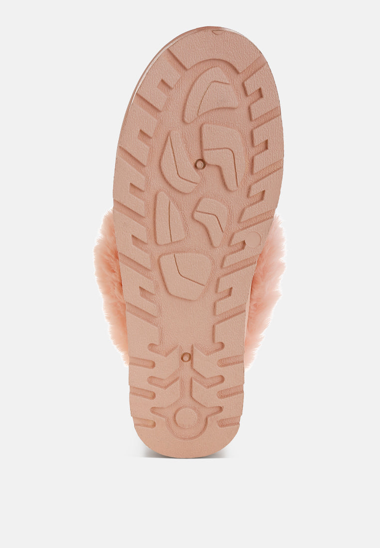 Zeta Charm Detail Slip On Snow Boots