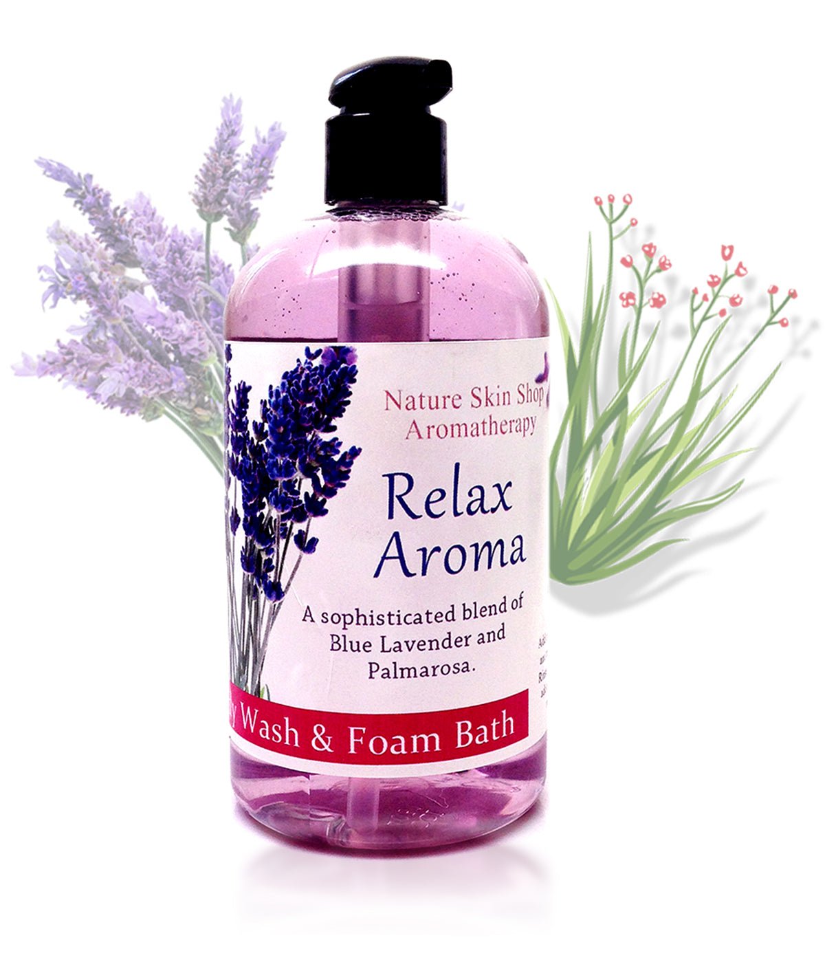 Aromatherapy Relax Lavender Shower Bath Gel