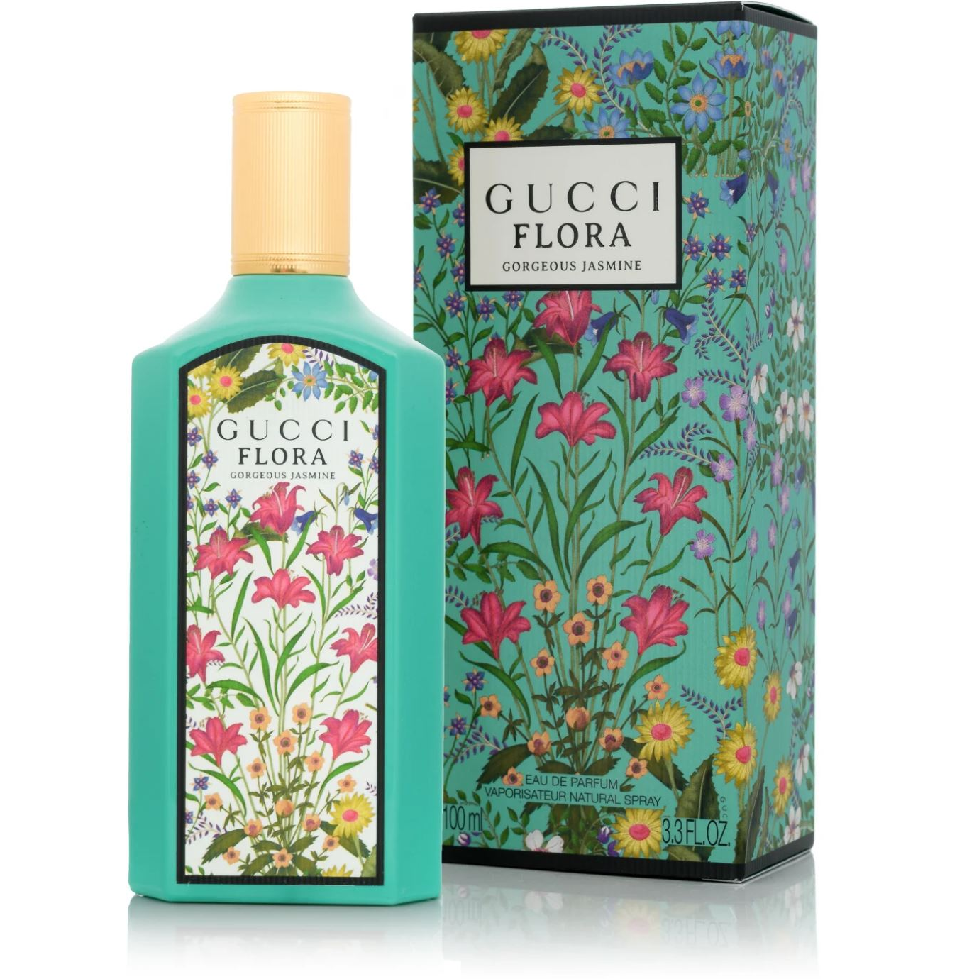 Gucci GUCCI FLORA GORGEOUS JASMINE (W) EDP/S 100ML (3616303048181)-0