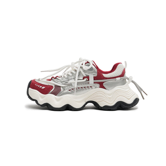 Breathable Platform Sports Sneakers-0