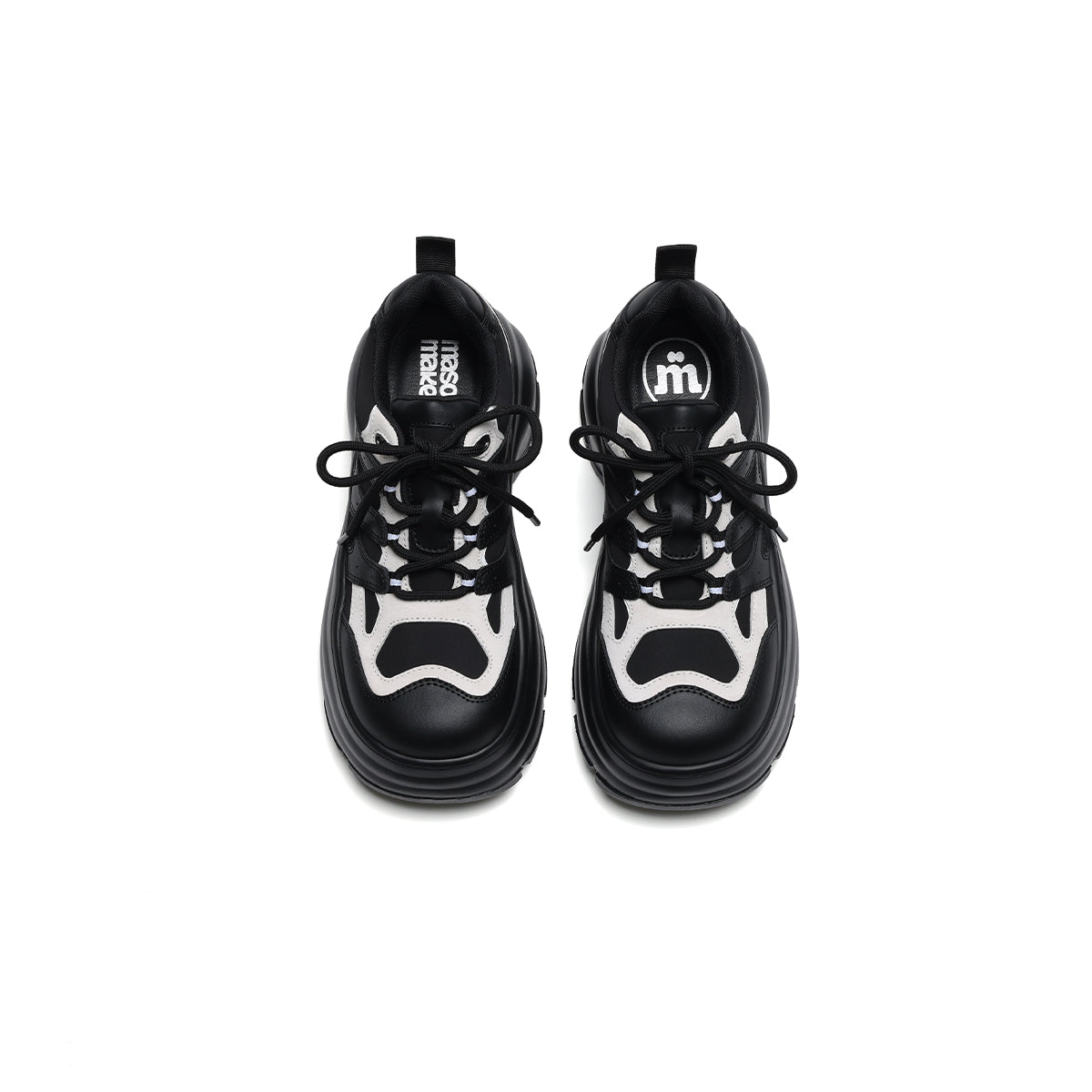 Casual Round-Toe Platform Sneakers-4