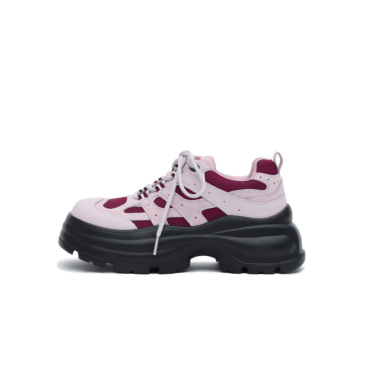 Casual Round-Toe Platform Sneakers-7