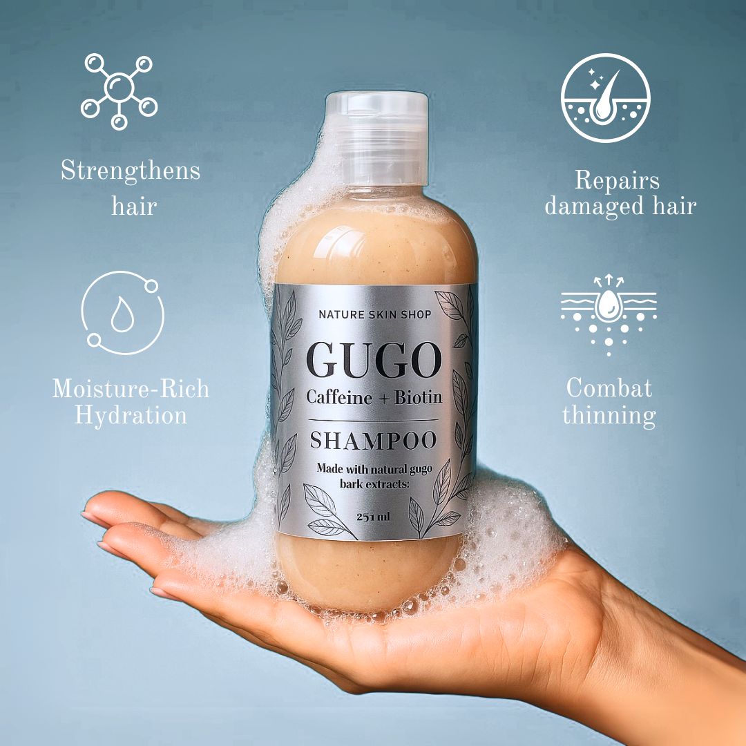 Gugo Shampoo with Biotin + Caffeine