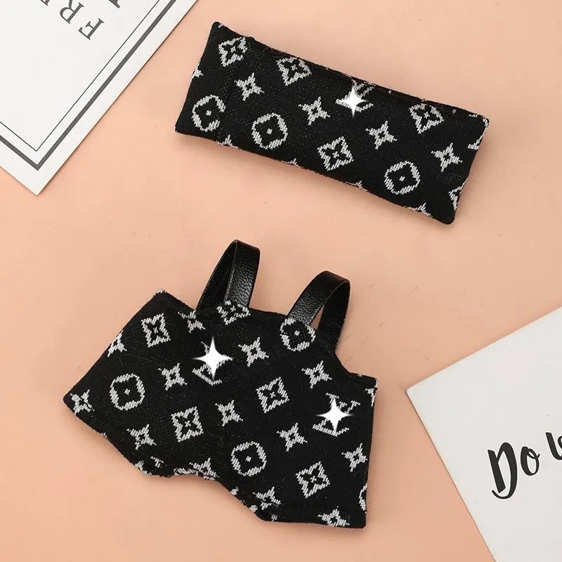 Labubu Posh Monogram Sleek Romper Outfit