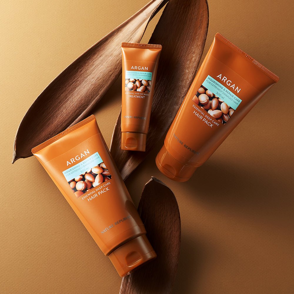 Argan Essential Deep Care Hair Pack Double Set