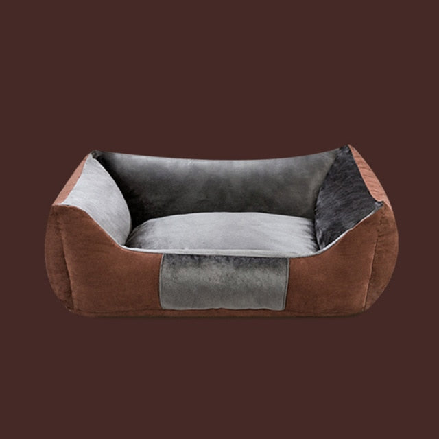 Pet Dog Bed Removable Cushion Soft Warm Dog Mat Cat House Waterproof Bottom Sofa For Small Medium Dogs Pets Sleeping Products