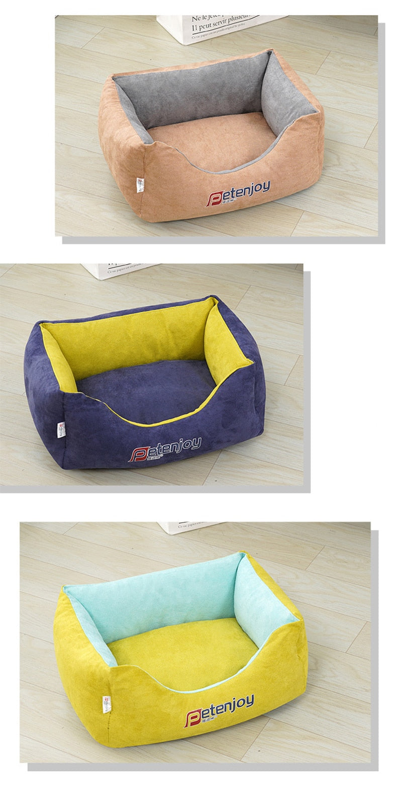 Pet Dog Bed Super Soft Dog Kennel Comfortable Cat Deep Sleeping Sofa Basket Pet House Bed for Teddy Small Dogs Cats Supplies