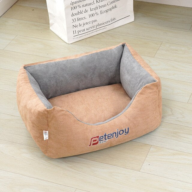 Pet Dog Bed Super Soft Dog Kennel Comfortable Cat Deep Sleeping Sofa Basket Pet House Bed for Teddy Small Dogs Cats Supplies