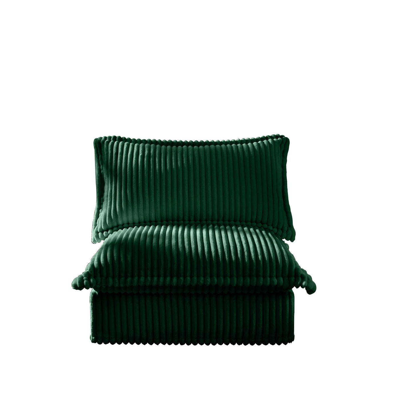 Koala Armless Sofa - Green